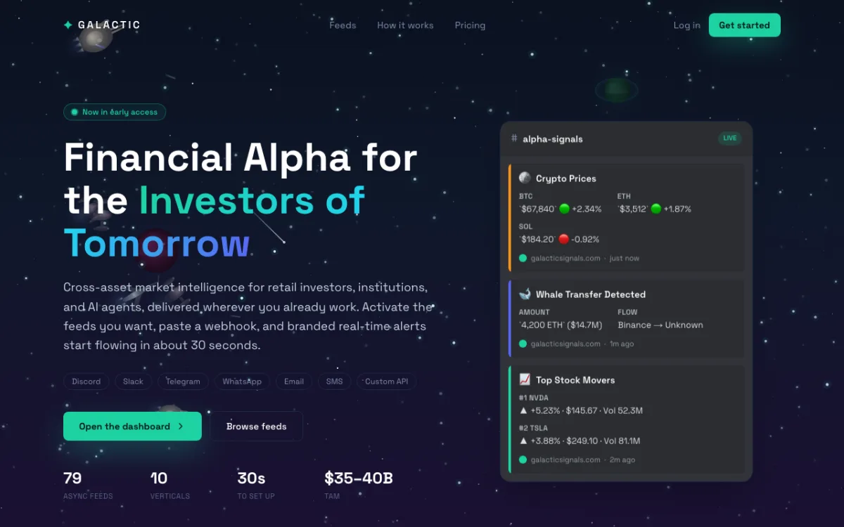 Galactic Signals screenshot