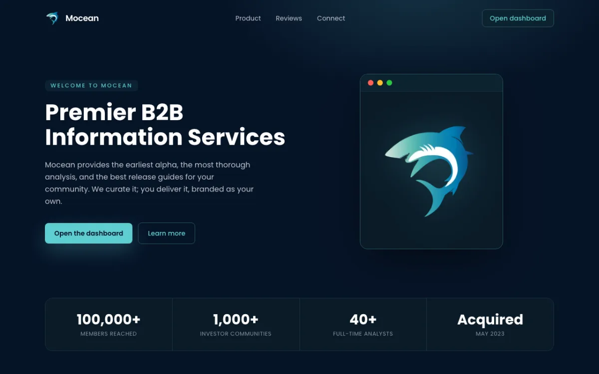 Mocean Technologies screenshot